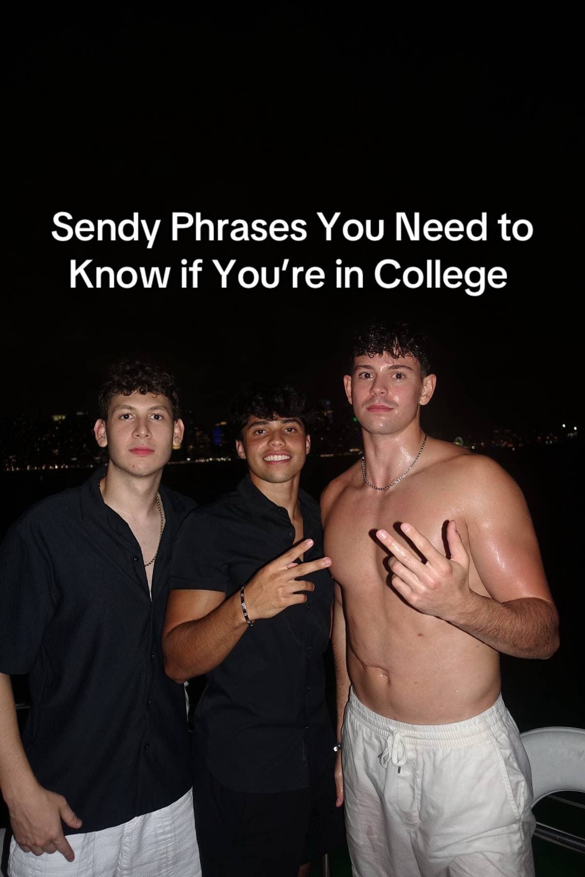 Sendy Phrases You Need to Know if You're in College