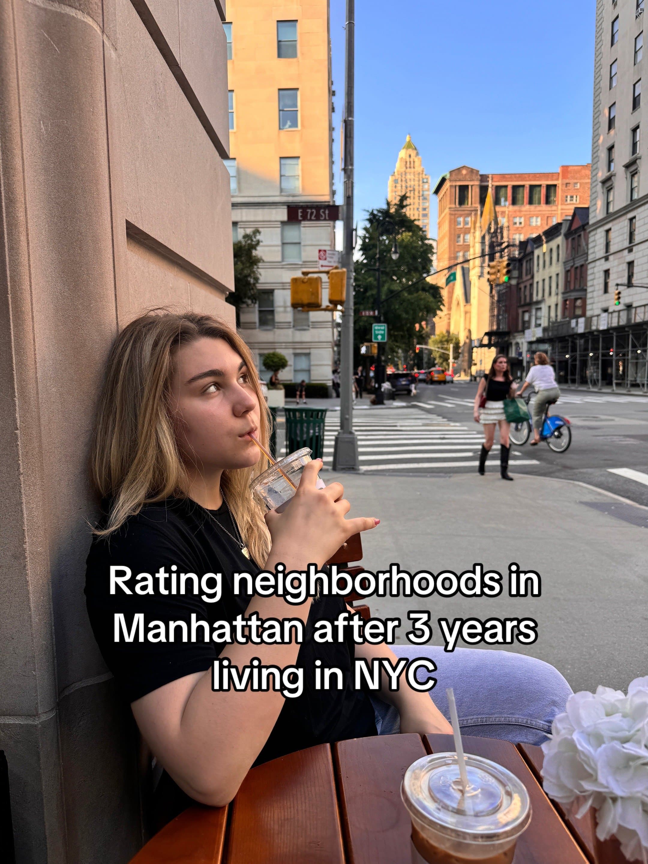 Rating neighborhoods
in
Manhattan after 3 years
living in NYC