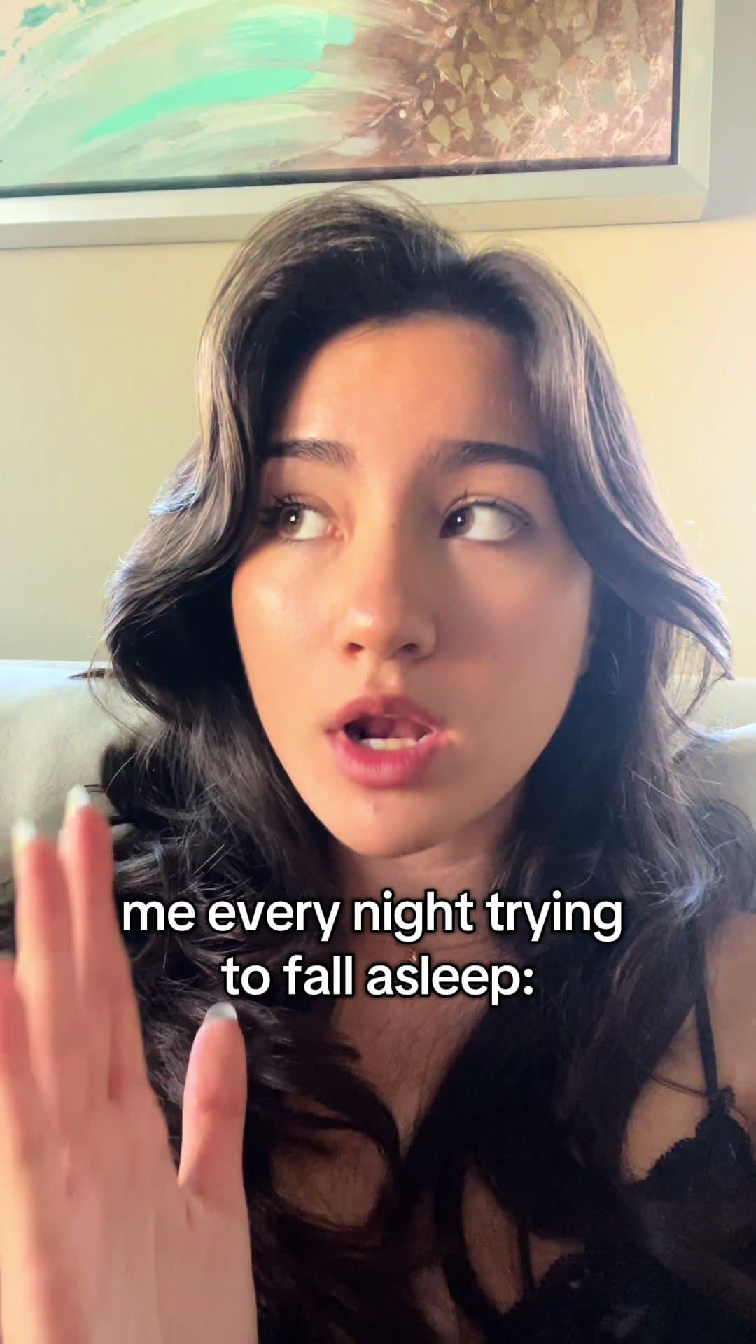 me every night trying to fall asleep: I lowkey feel like banging my head into a …