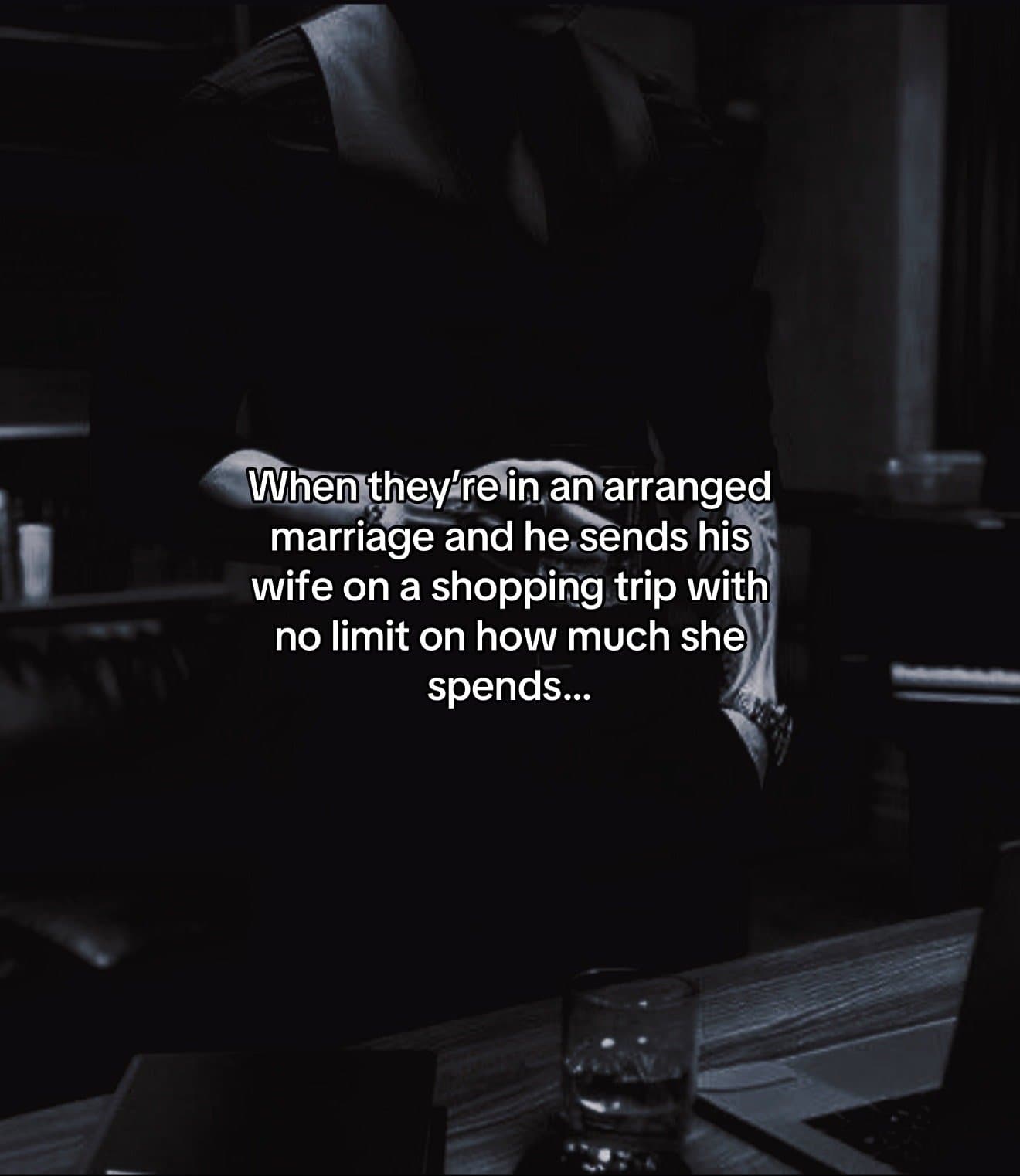 ​“I told you to buy yourself something,” he tells her...