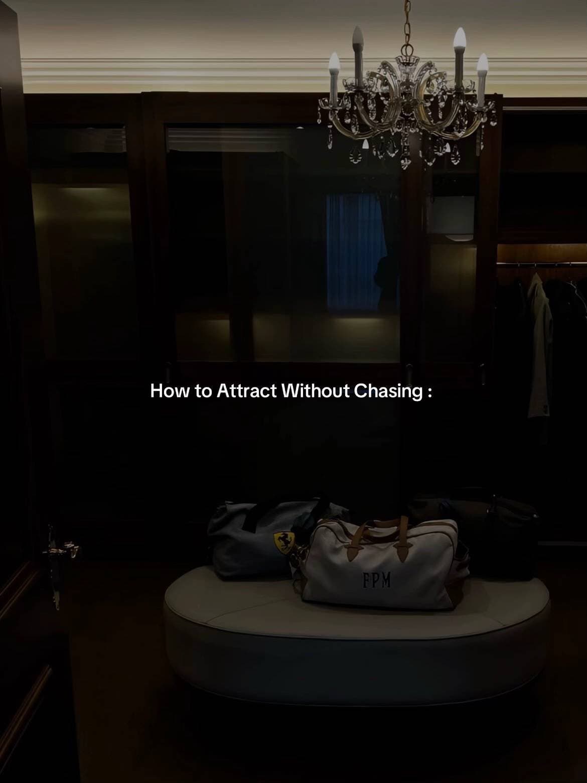 1. Act like you're already chosen. People can sense when you don't need validati…