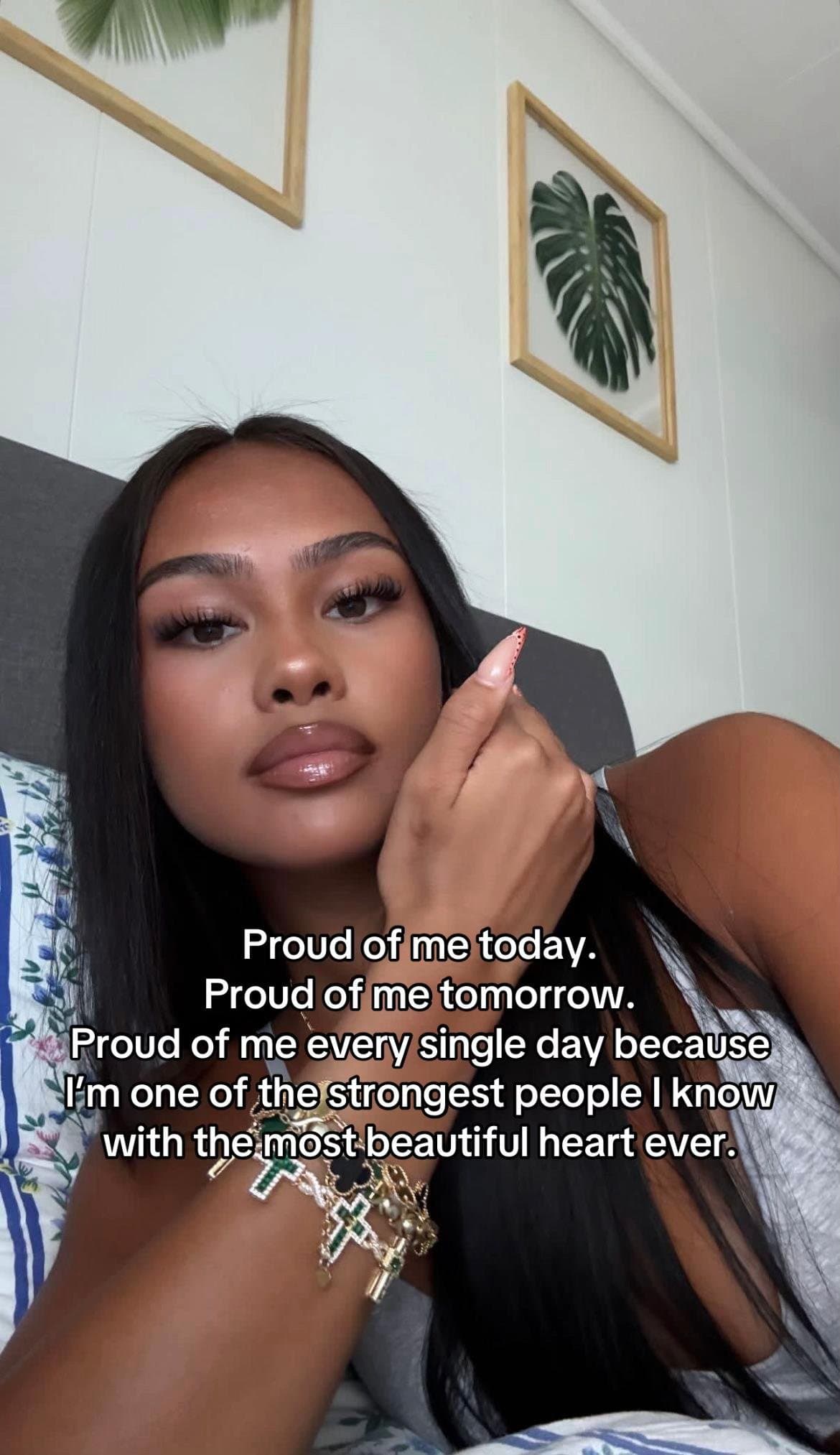 Proud of me today.
Proud of me tomorrow.
Proud of me every single day because
I'…