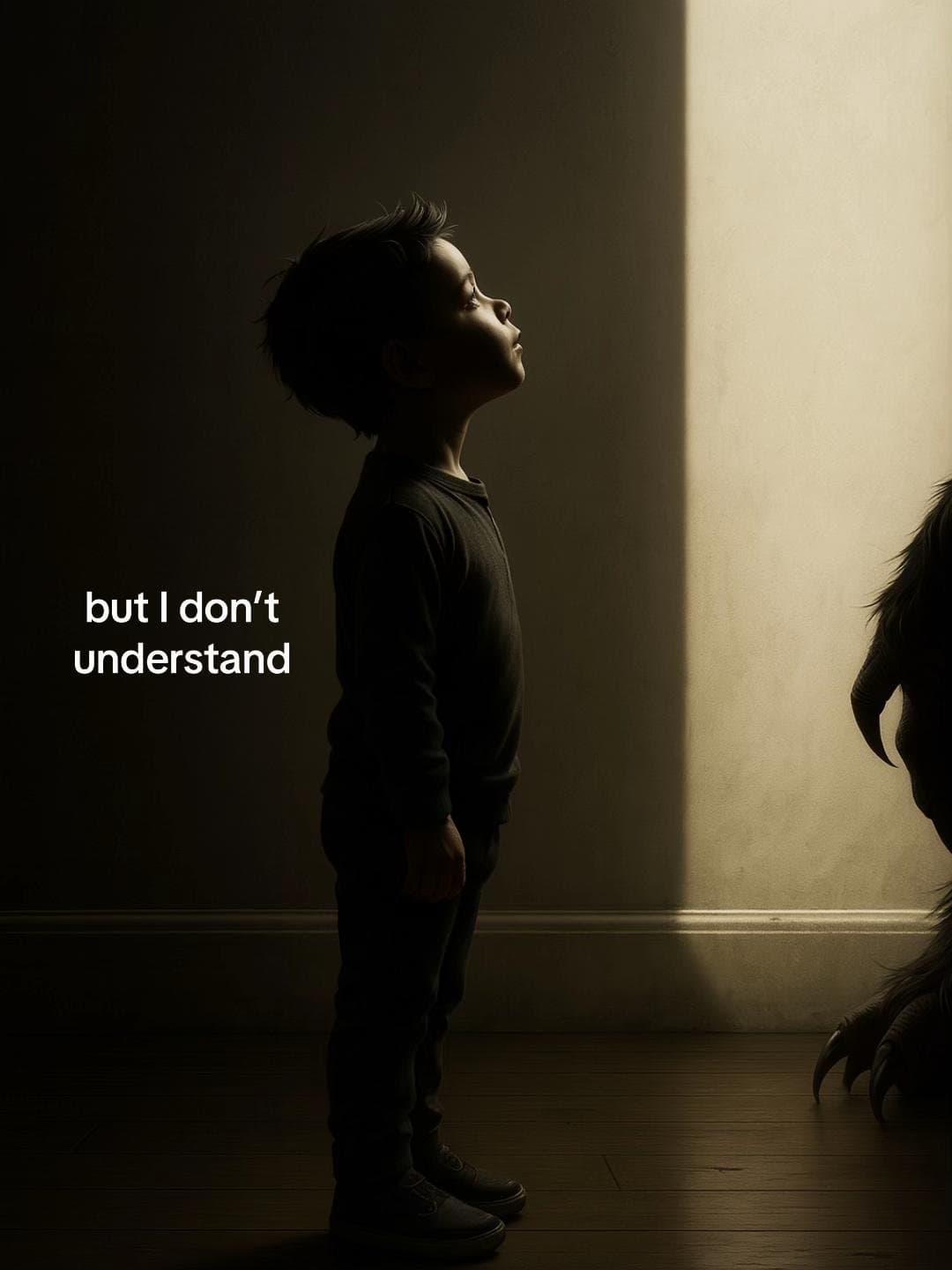 but I don't 
understand