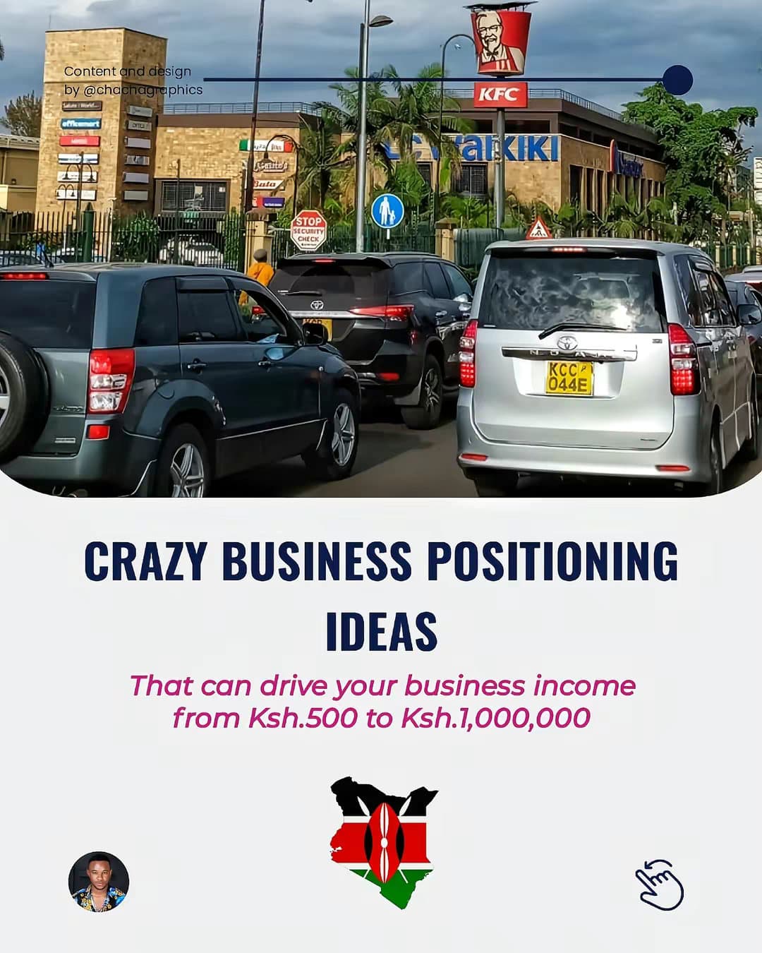 CRAZY BUSINESS POSITIONING 
IDEAS 
That can drive your business income from Ksh.…