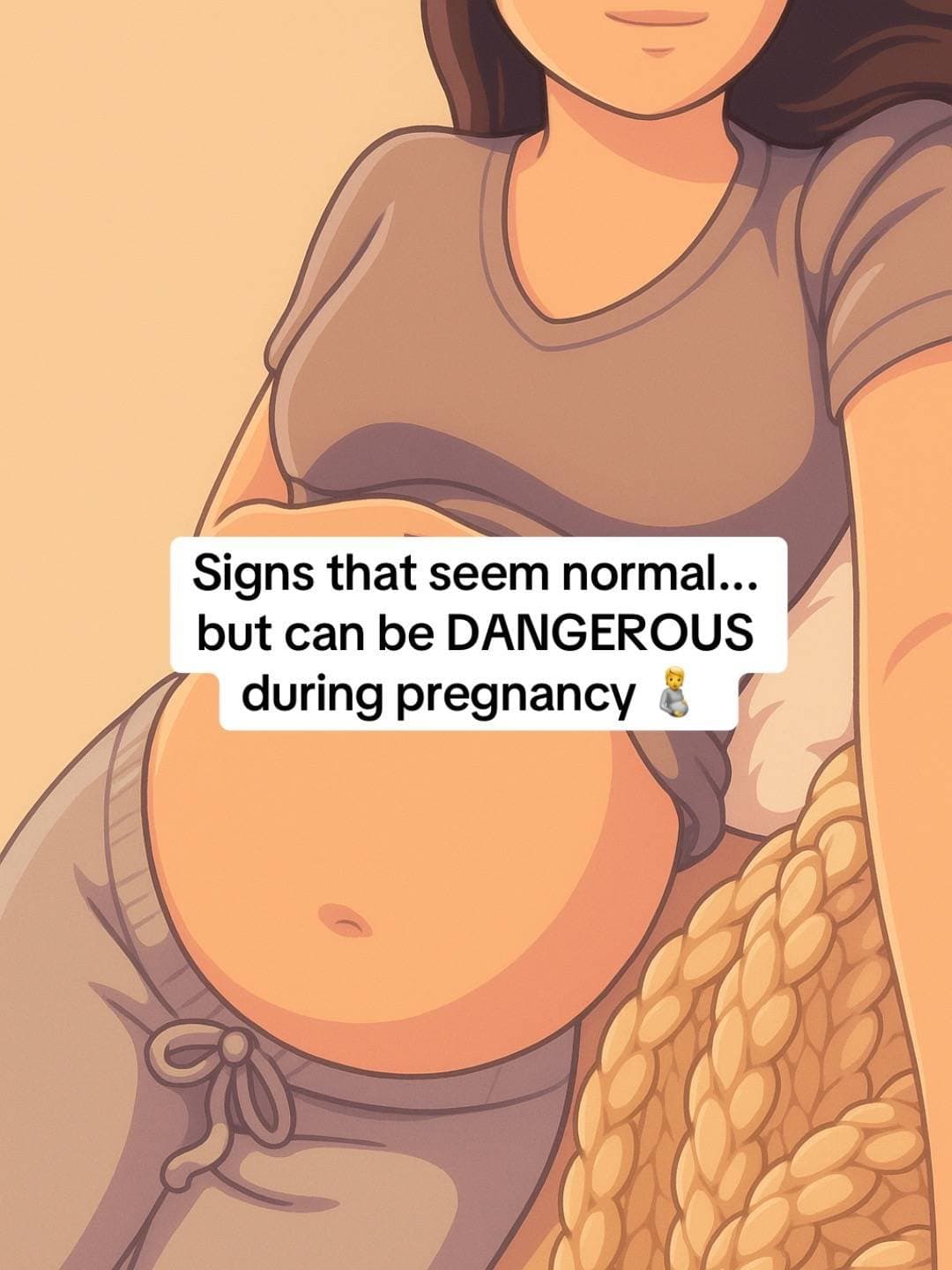 Signs that seem normal...
but can be DANGEROUS
during pregnancy 🫄