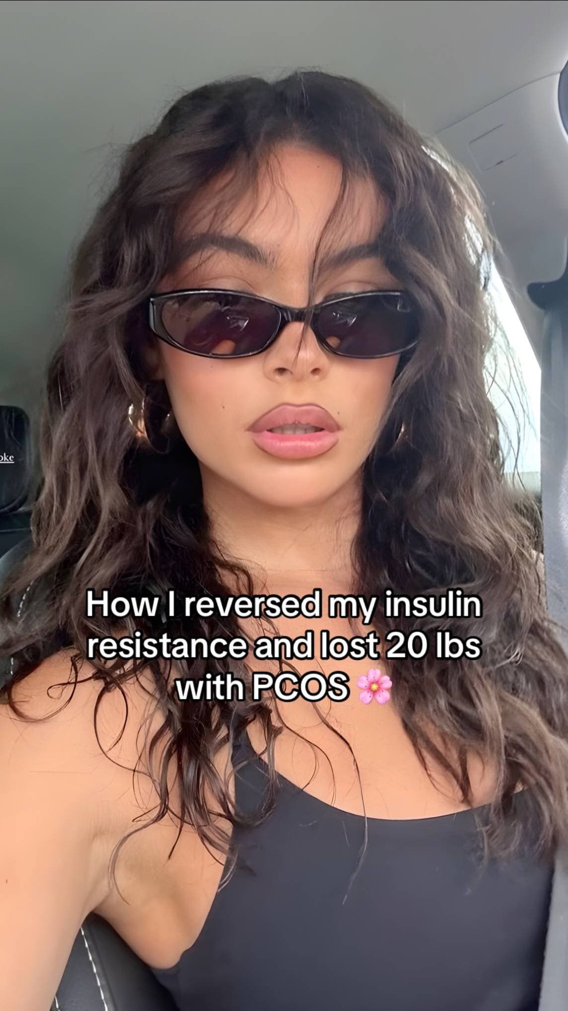 How I reversed my insulin
resistance and lost 20 lbs
with PCOS 🌸
