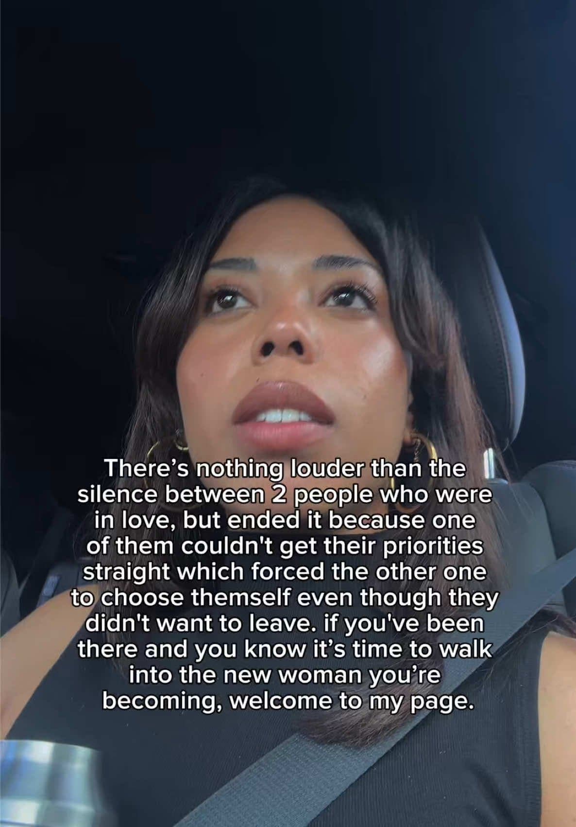 There's nothing louder than the silence between 2 people who were in love, but e…