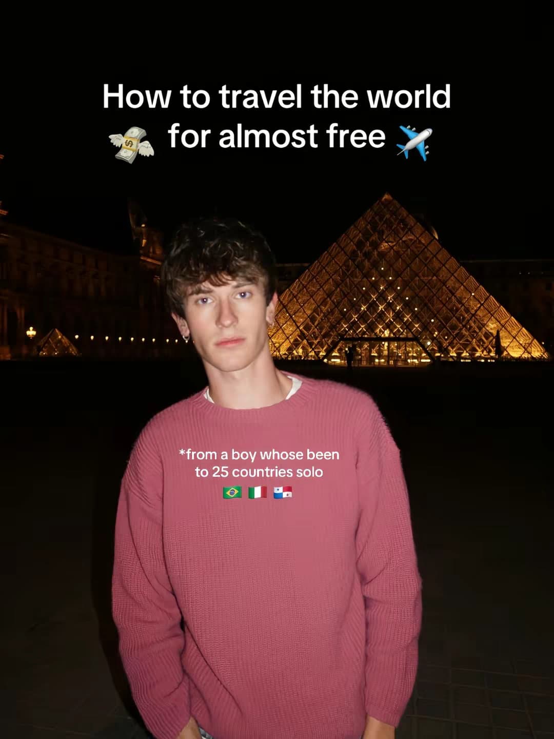 How to travel the world
💸 for almost free ✈️

*from a boy whose been
to 25 coun…