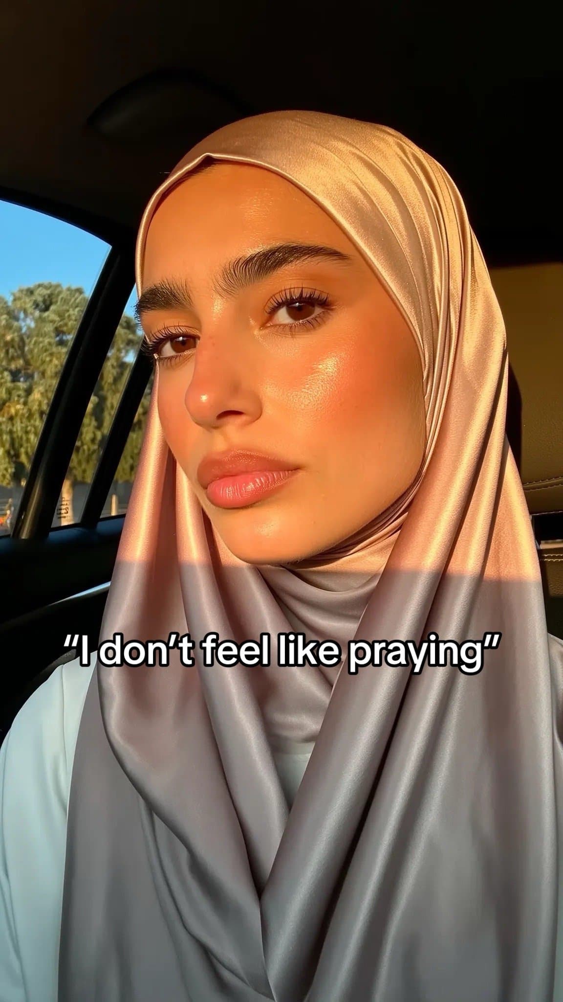 “I don’t feel like praying today”