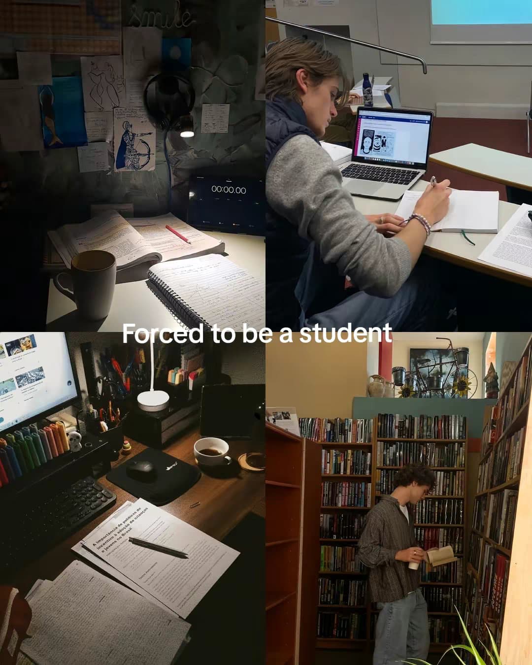 Forced to be a student