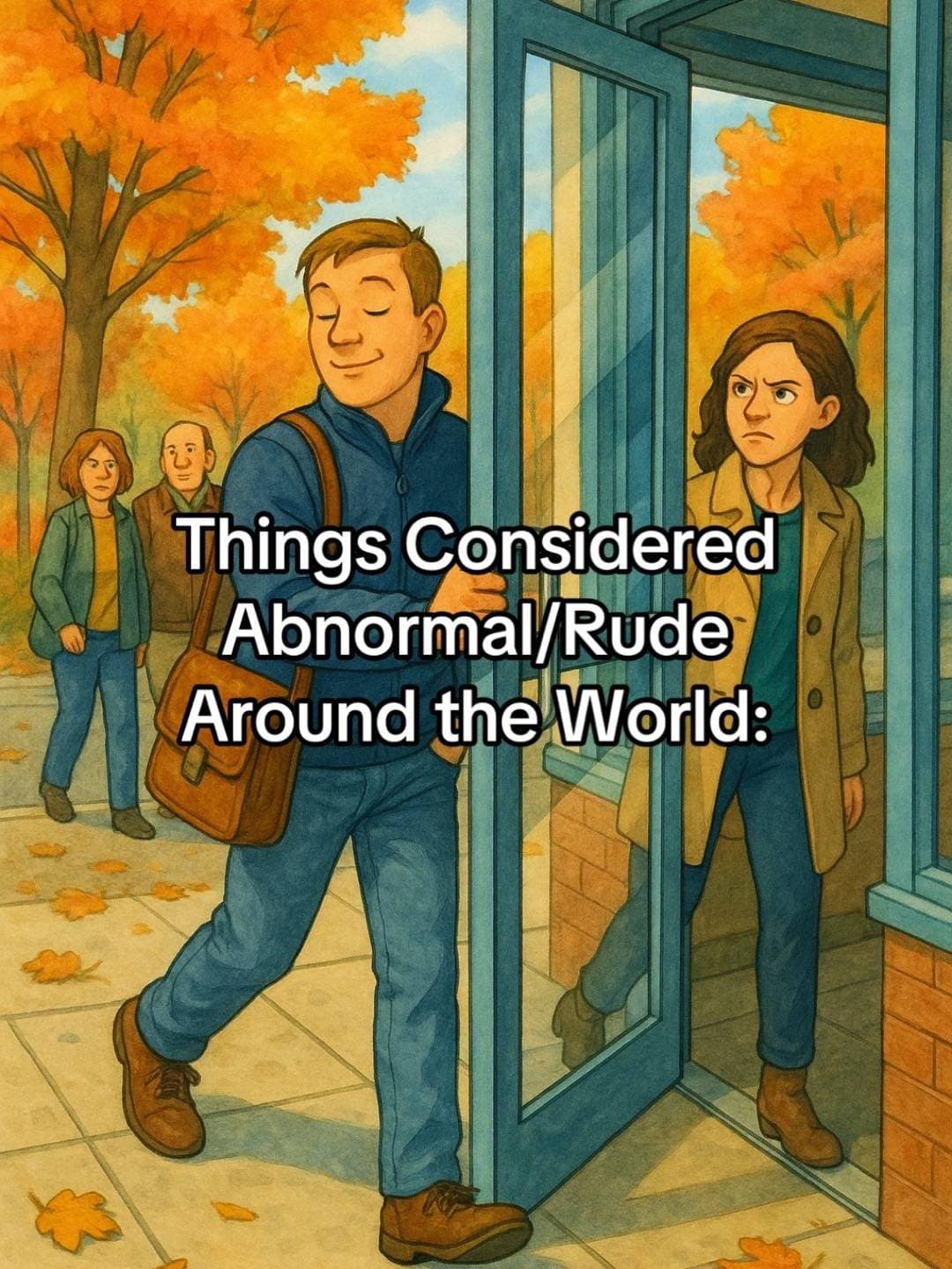 Things Considered
Abnormal/Rude
Around the World: