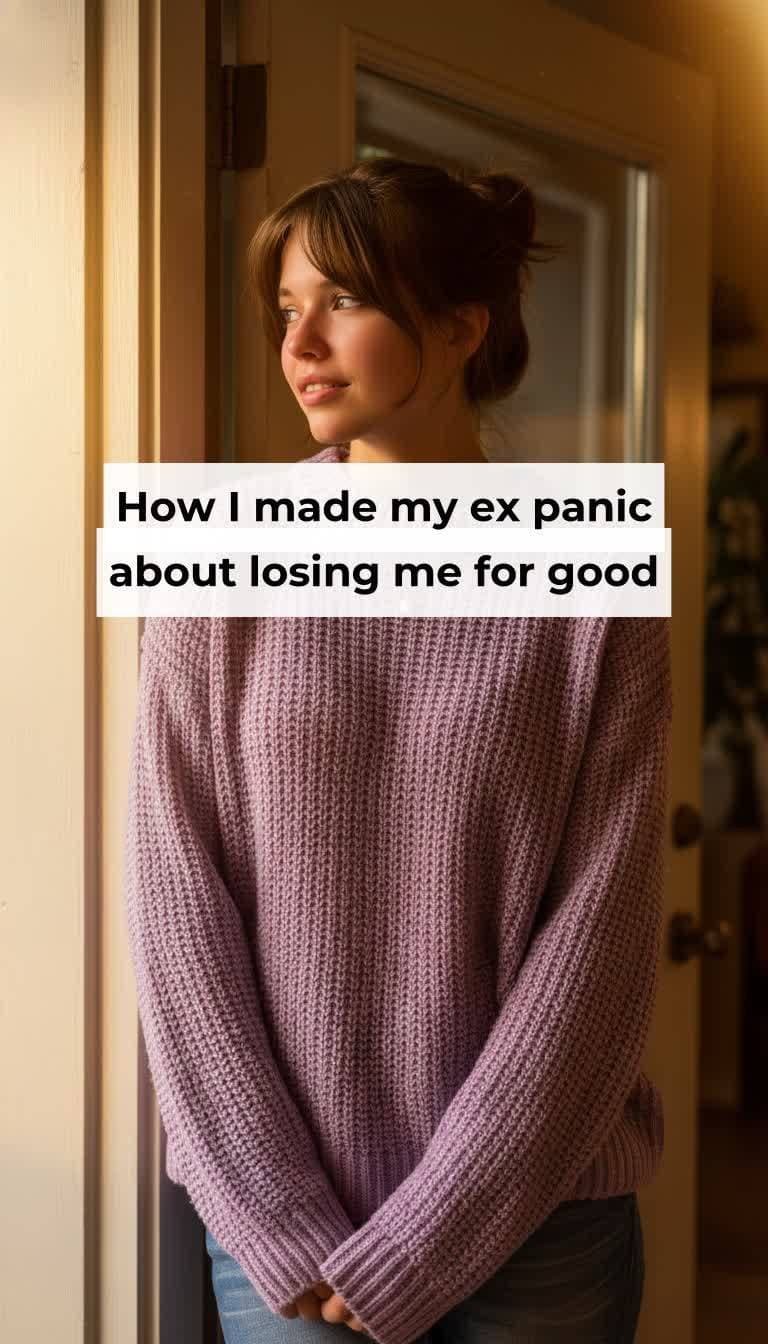How I made my ex panic
about losing me for good
