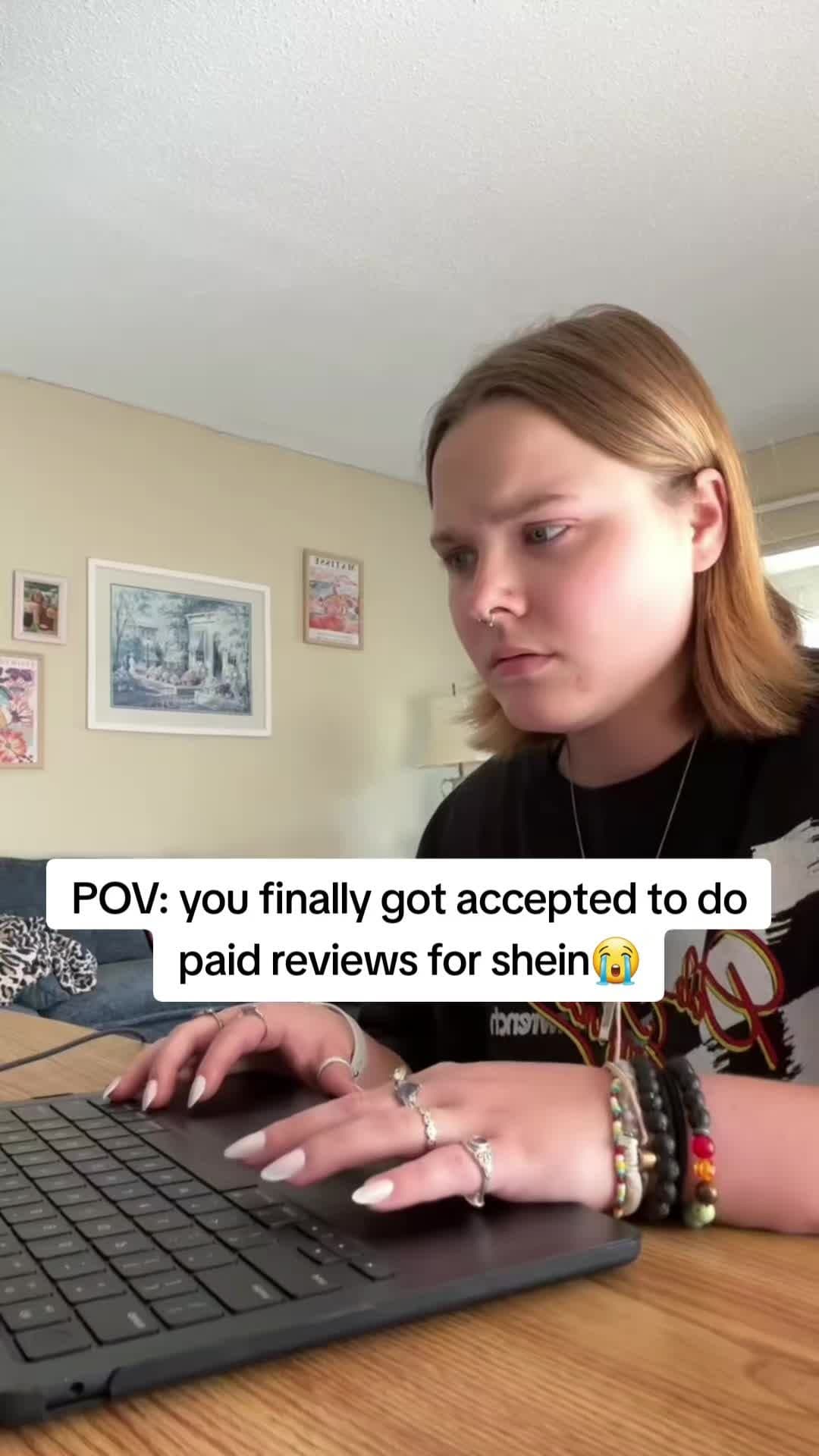 POV: you finally got accepted to do paid reviews for shein😭