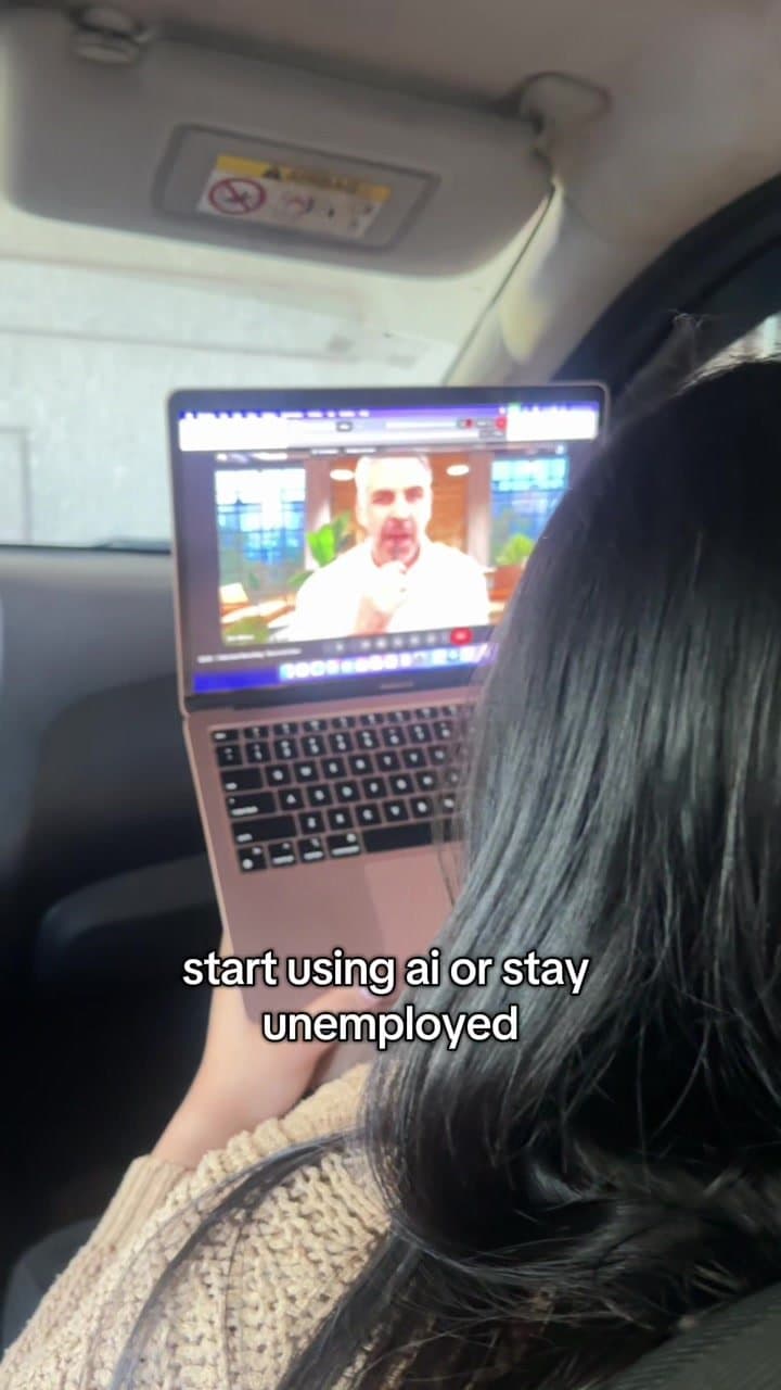 start using ai or stay
unemployed