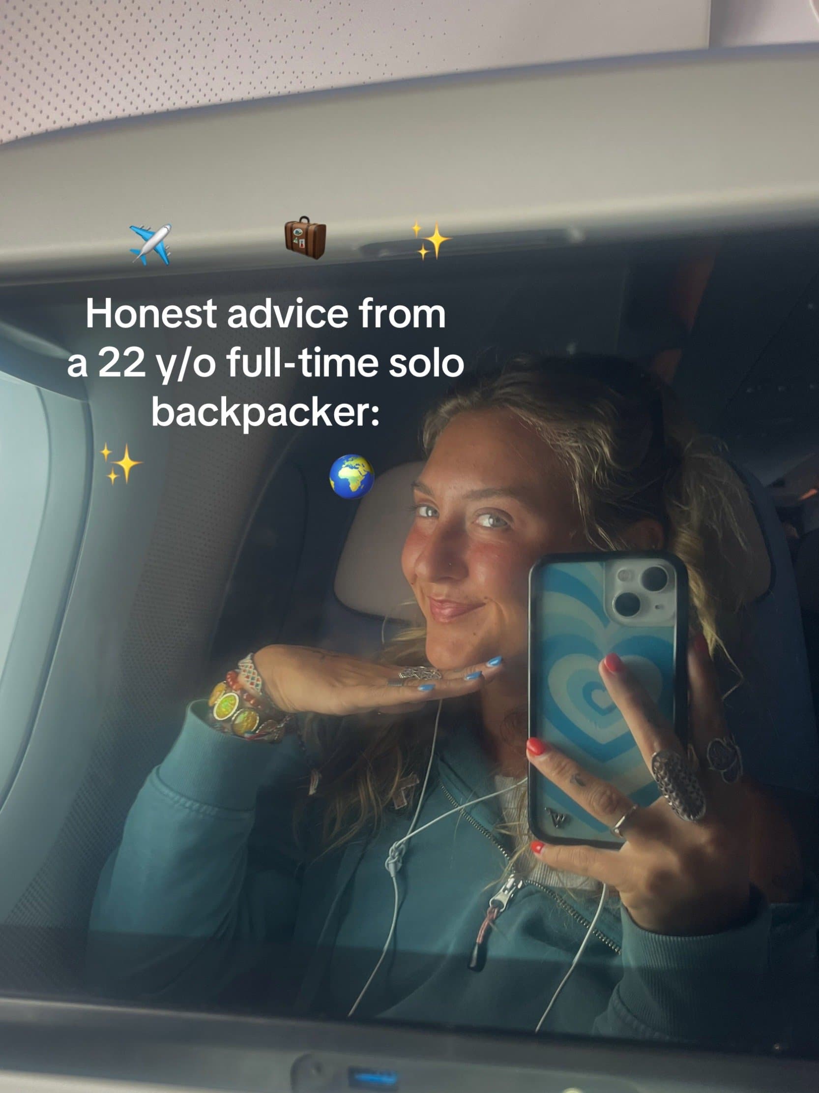 Honest advice from
a 22 y/o full-time solo
backpacker: