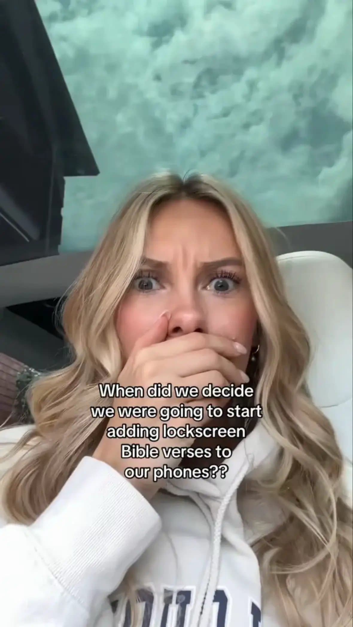 When did we decide
we were going to start
adding lockscreen
Bible verses to
our …