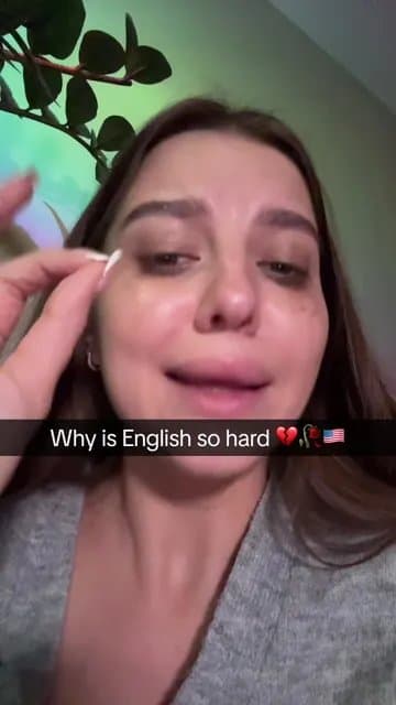 Why is English so hard 💔🇺🇸
