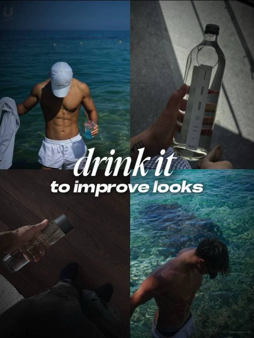 drink it
to improve looks