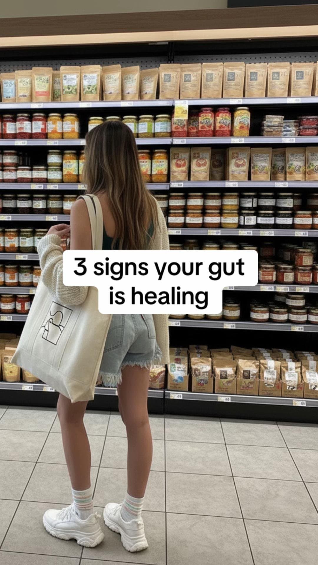 3 signs your gut
is healing
