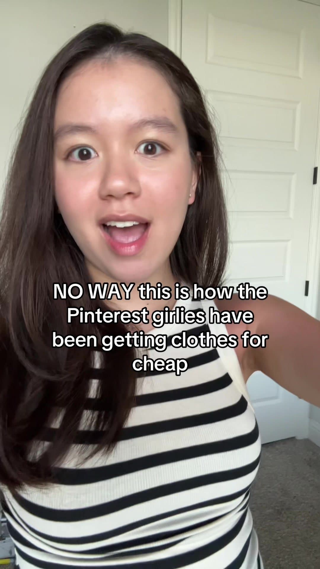 NO WAY this is how the
Pinterest girlies have
been getting clothes for
cheap

LO…