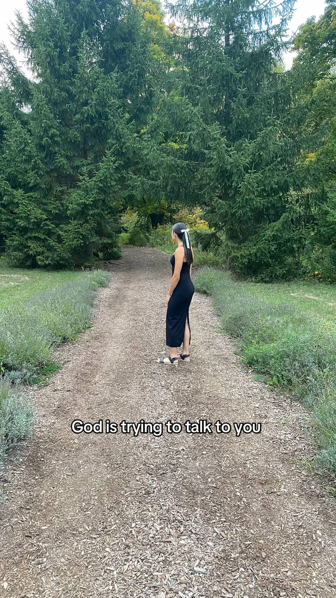 God is trying to talk to you