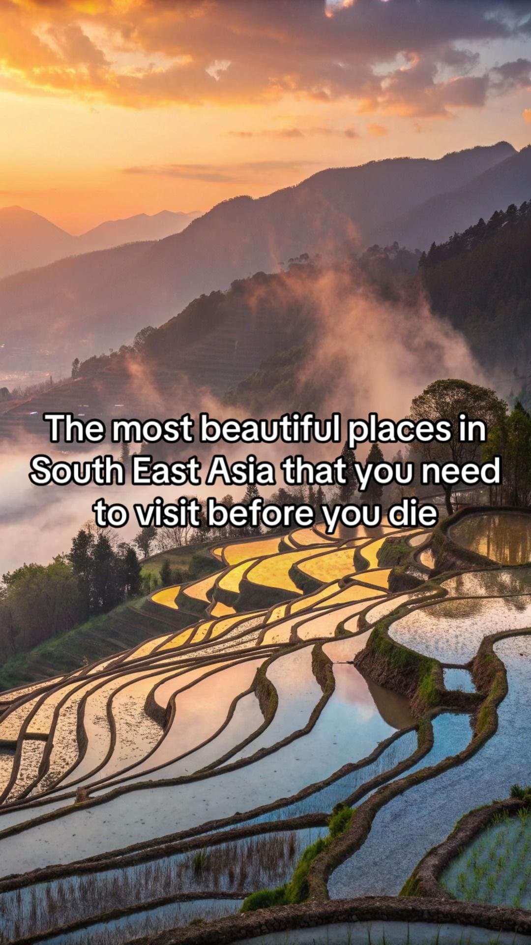 The most beautiful places in
South East Asia that you need
to visit before you d…