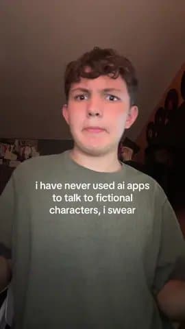 i have never used ai apps
to talk to fictional
characters, i swear
HEY, my zeus …