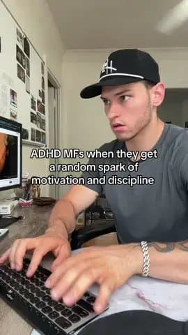 ADHD MFs when they get
a random spark of
motivation and discipline

Waking up an…