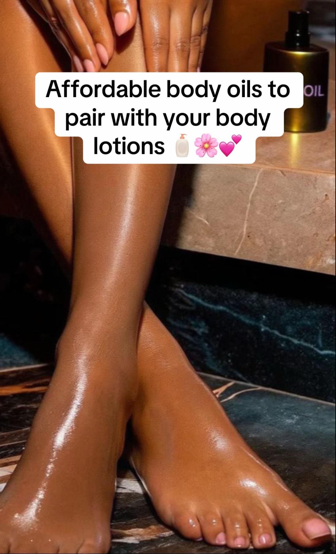 Affordable body oils to
pair with your body
lotions 🧴🌸💕
