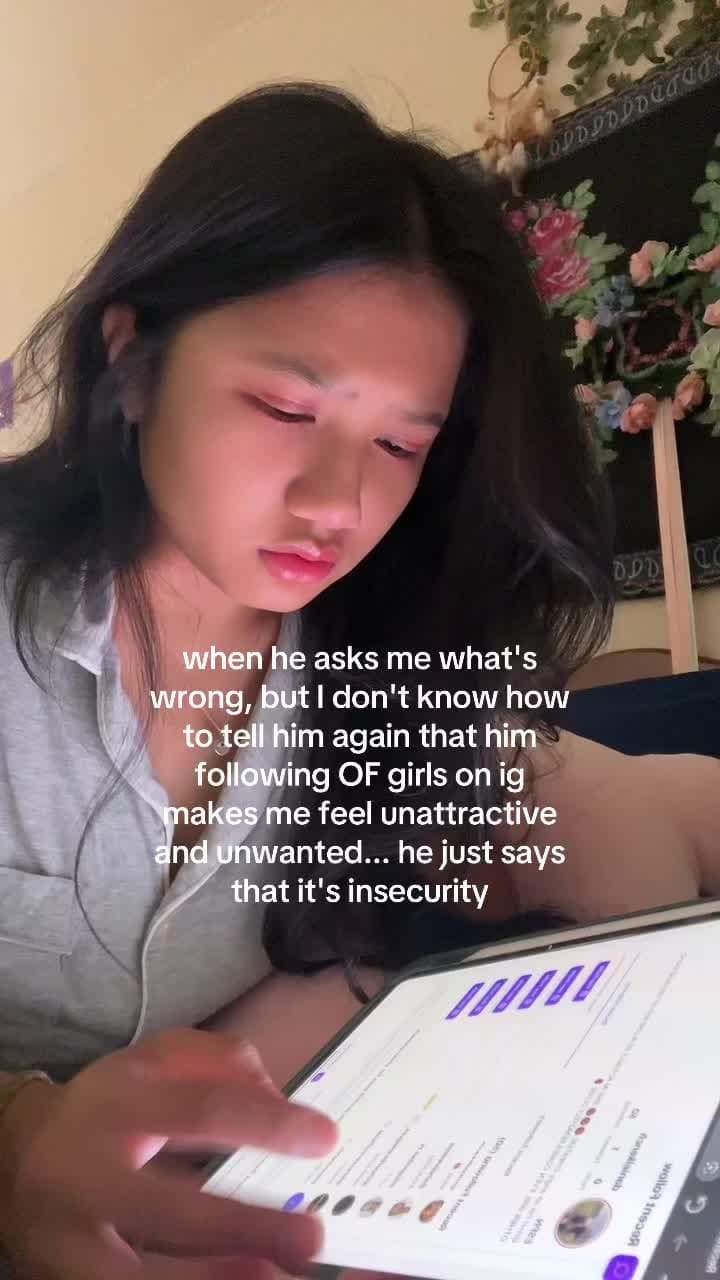 when he asks me what's
wrong, but I don't know how
to tell him again that him
fo…