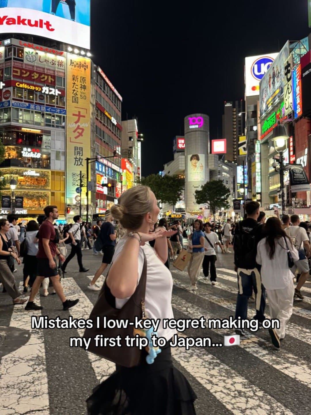 Mistakes I low-key regret making on
my first trip to Japan... 🇯🇵