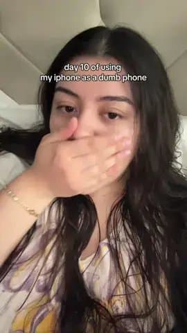 day 10 of using
my iphone as a dumn phone