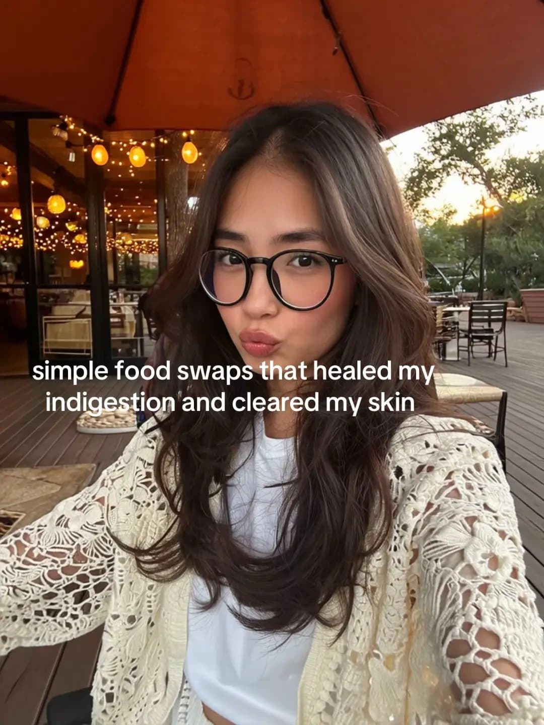 simple food swaps that healed my
indigestion and cleared my skin
