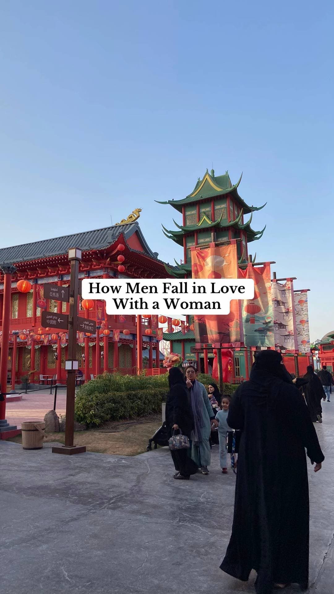 How Men Fall in Love
    With a Woman