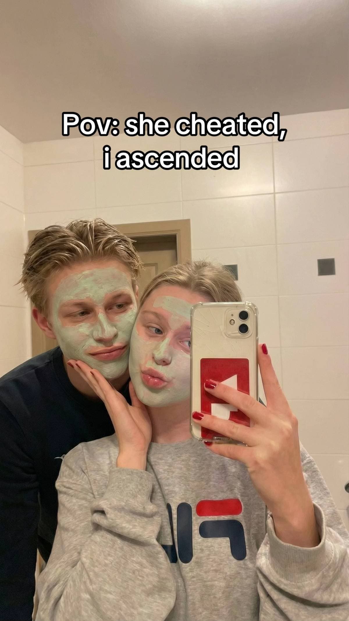 Pov: she cheated,
i ascended