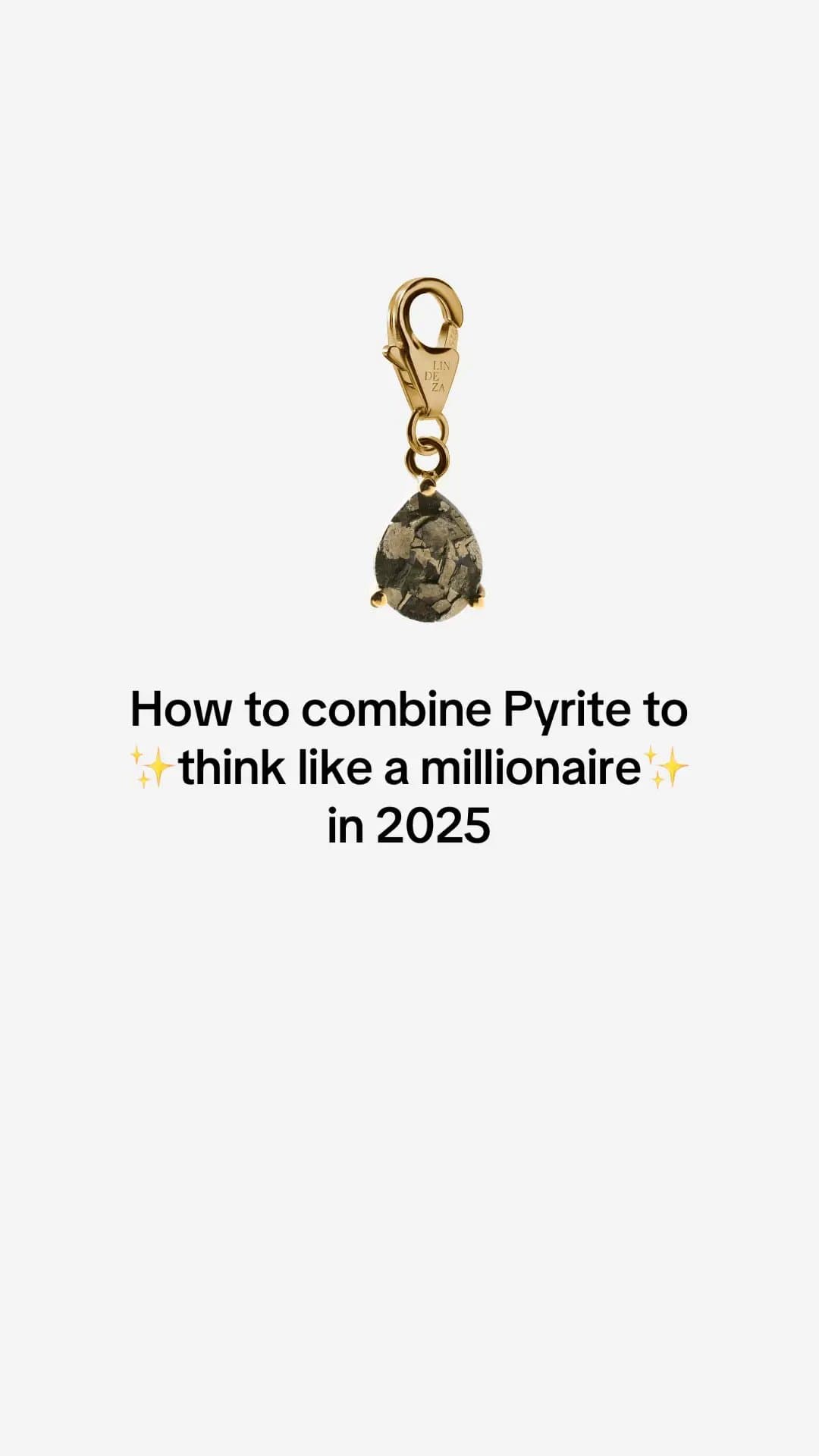 How to combine Pyrite to
✨think like a millionaire✨
in 2025