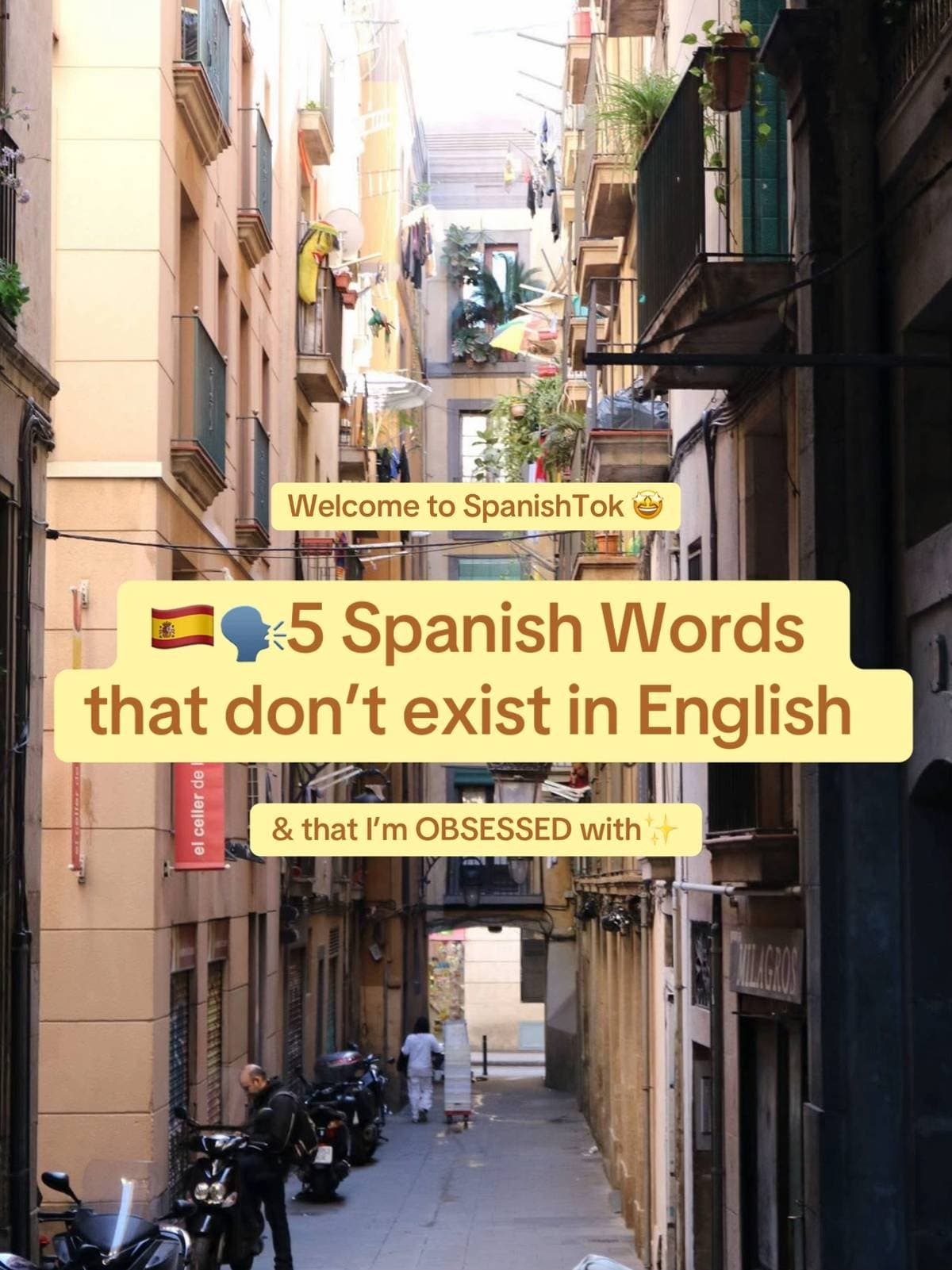 Welcome to SpanishTok

🇪🇸🗣️ 5 Spanish Words
that don't EXIST in English

& th…