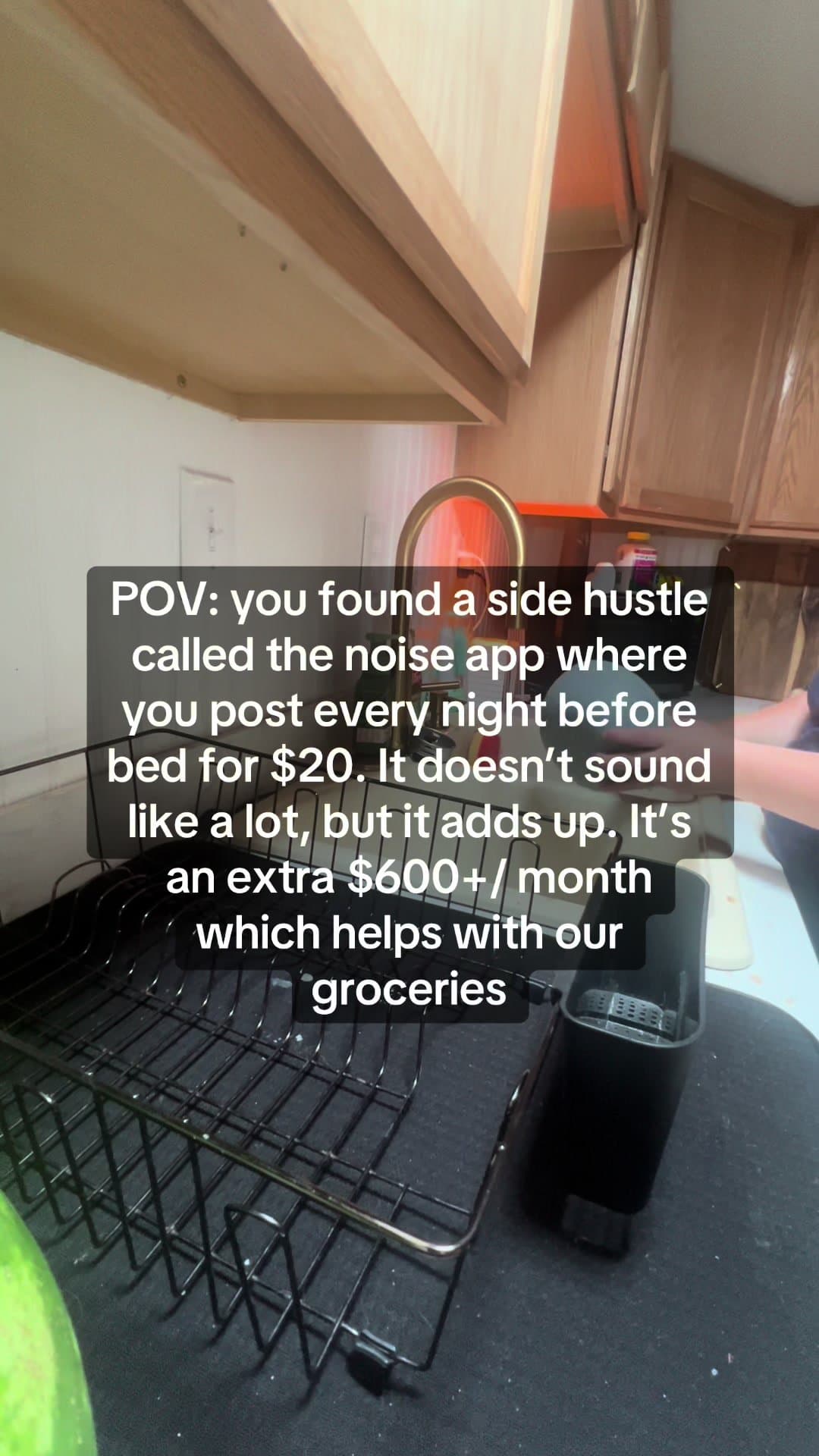 POV: you found a side hustle
called the noise app where
you post every night bef…