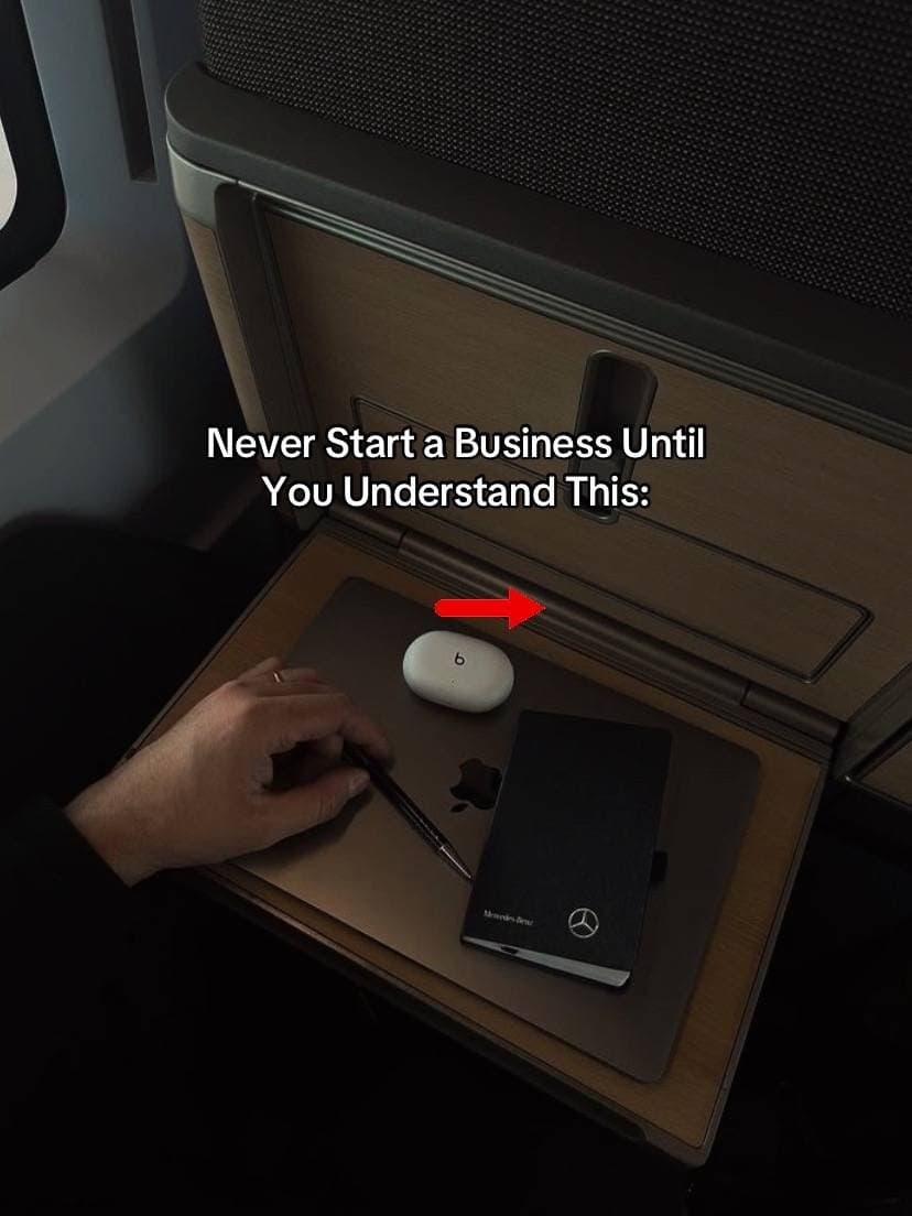 Never Start a Business Until
You Understand This: