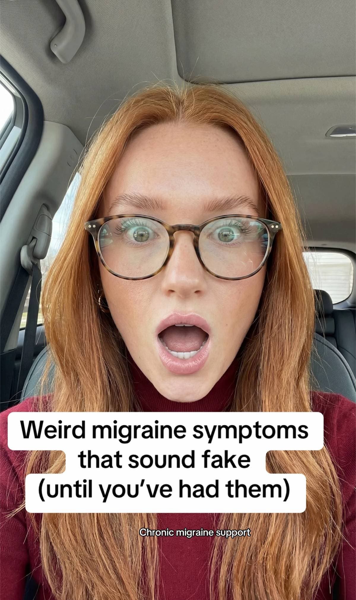 Weird migraine symptoms
that sound fake
(until you've had them)

Chronic migrain…