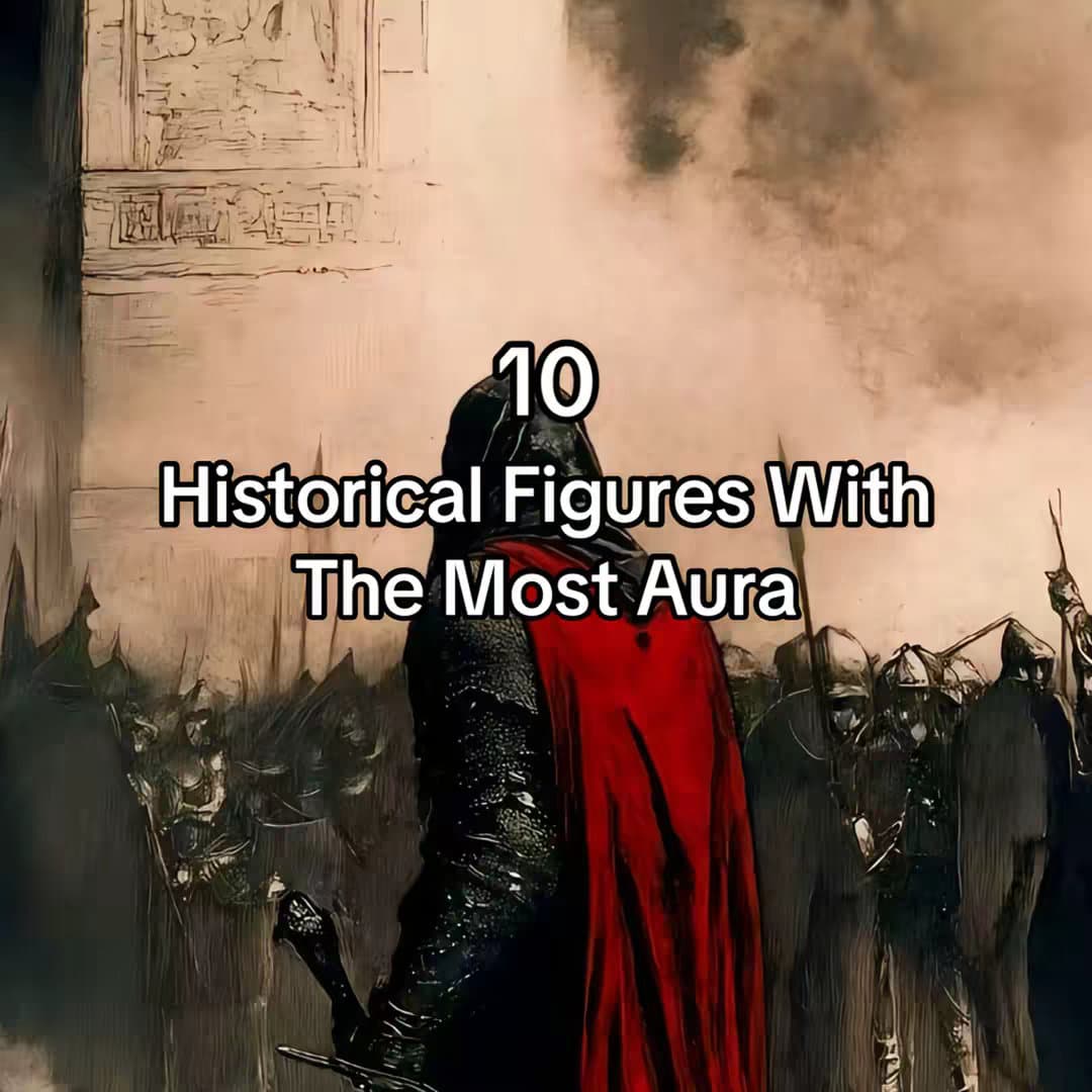 10 Historical Figures With The Most Aura