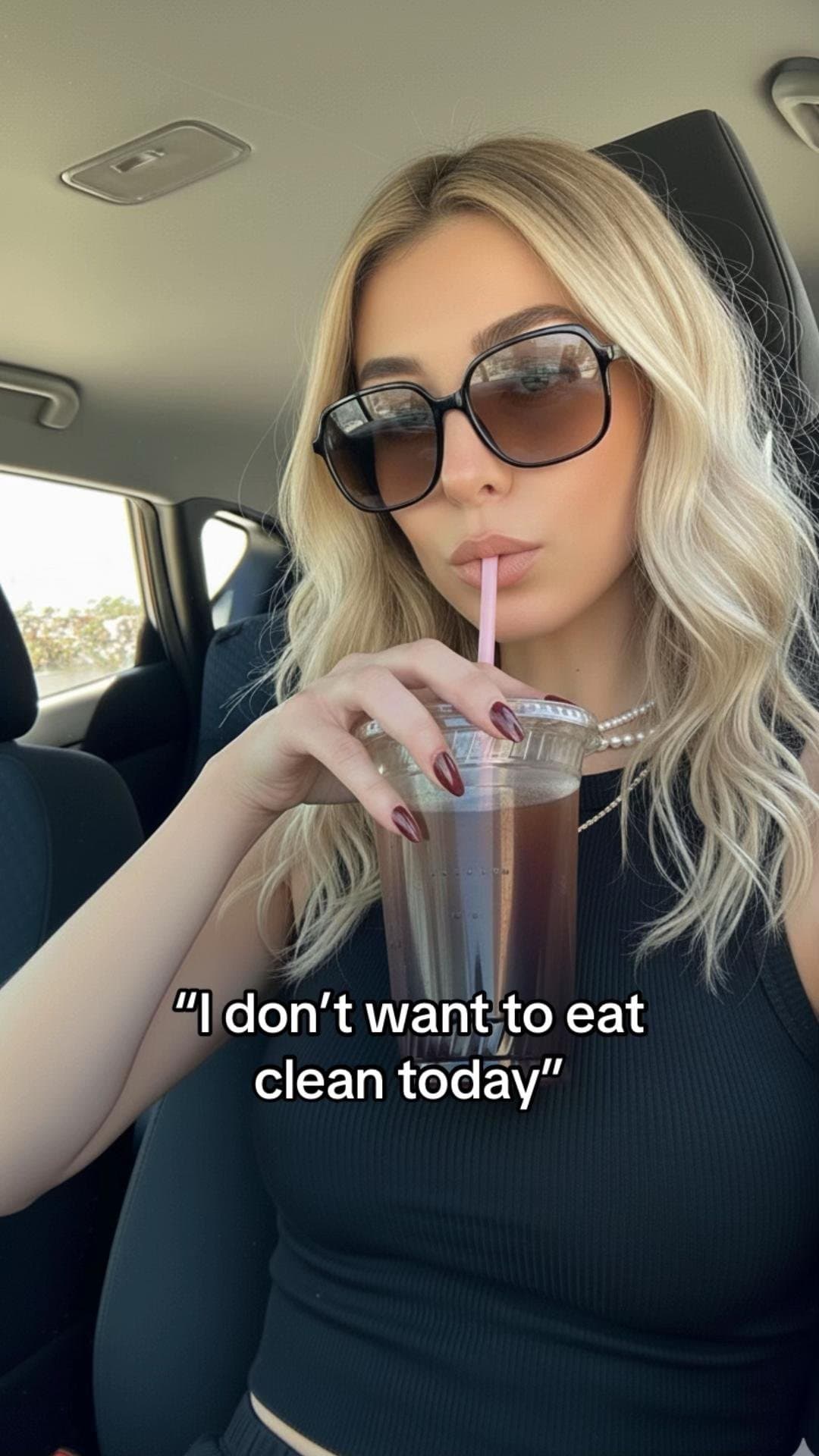 "I don't want to eat
clean today"