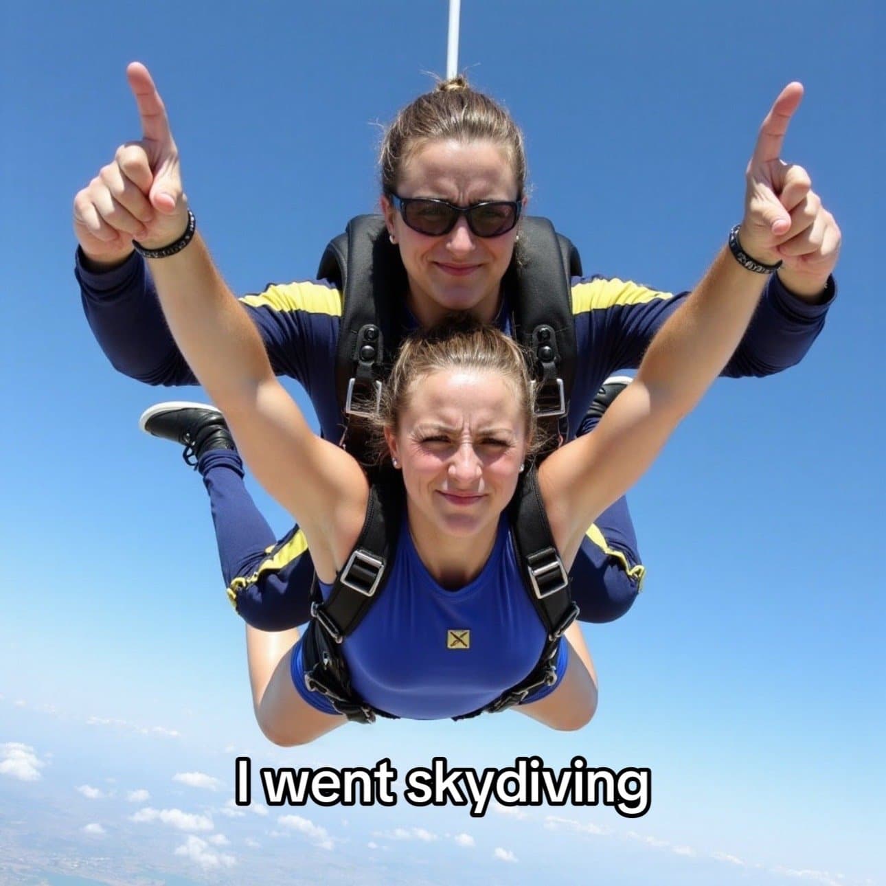 I went skydiving