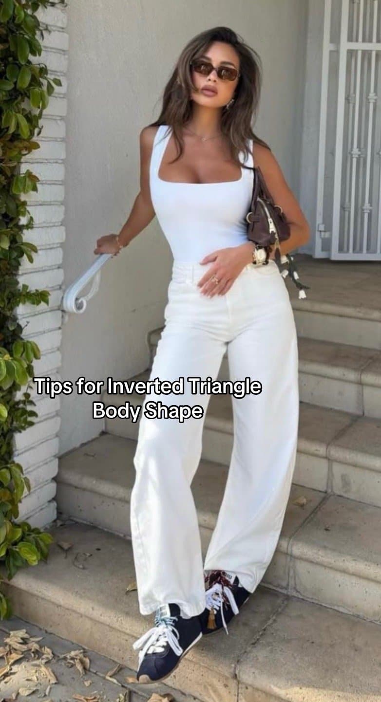 Tips for Inverted Triangle
Body Shape