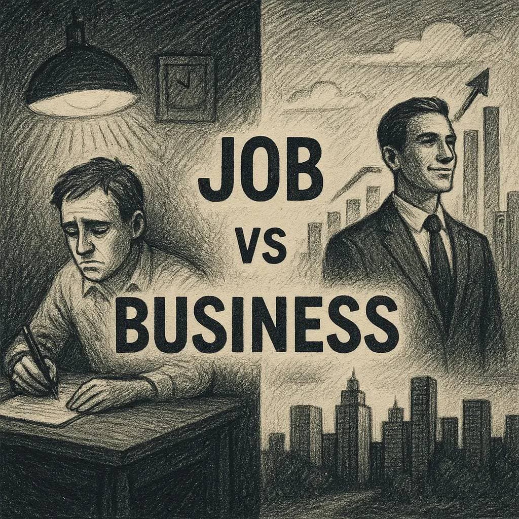JOB
VS
BUSINESS