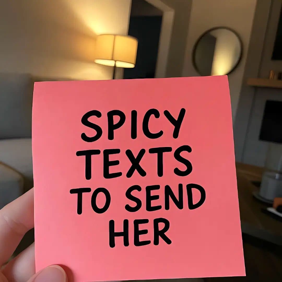SPICY
TEXTS
TO SEND
HER