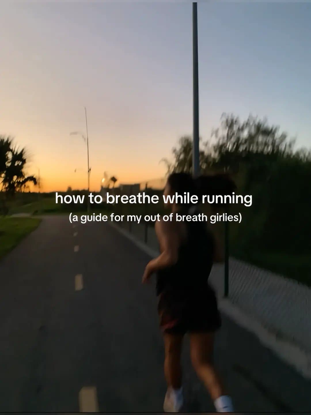 how to breathe while running
(a guide for my out of breath girlies)