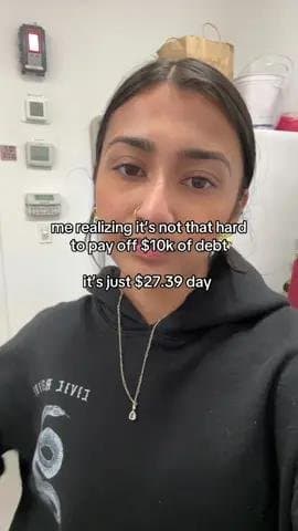 me realizing it's not that hard
to pay off $10k of debt

it's just $27.39 day