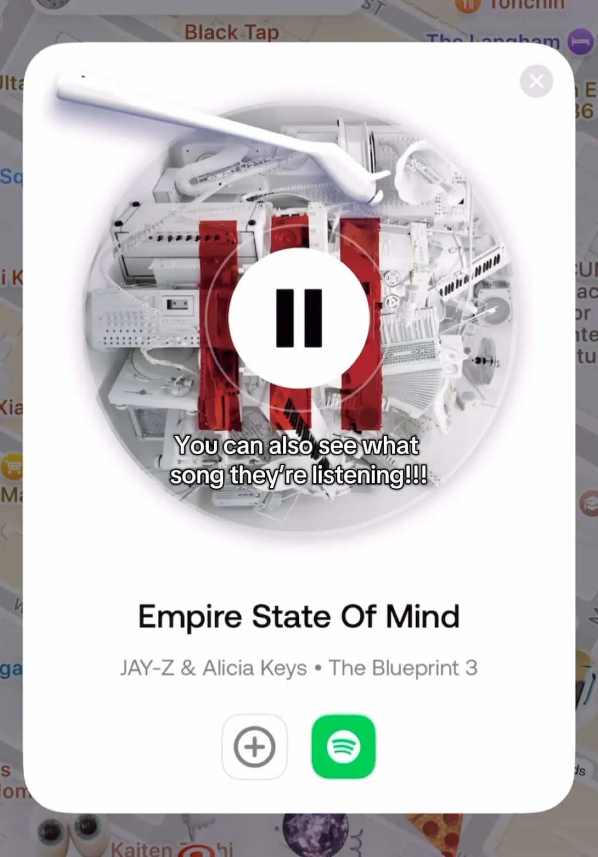 the most cracked location
sharing app 😮‍💨 

Not only can you see your
friends …