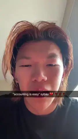 "accounting is easy" sybau 💔🥀🥀🥀